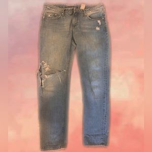 H&M Slim Low Waisted Boyfriend Jeans
